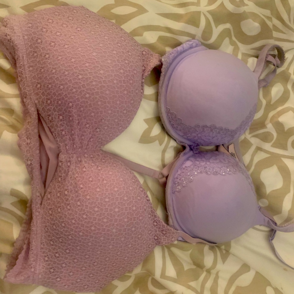 Victoria Secret push up bras